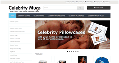 Desktop Screenshot of celebritymugs.co.uk